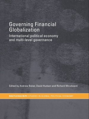 cover image of Governing Financial Globalization